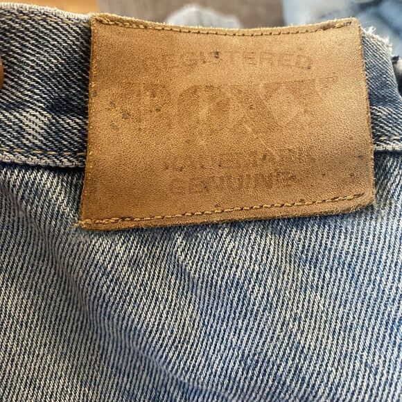 Vintage Boxx Jeans USA Sport Edition denim carpenter shorts Size 36W - Picture 12 of 13